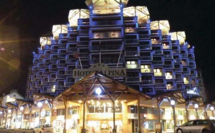 Hotel Eclectic Alpina, Chamonix, External Night